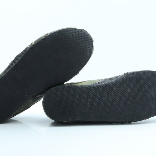 Nushu Mens Green Polyester Trainer UK 9