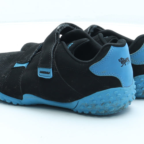 Lonsdale Boys Black Synthetic Trainer UK 3