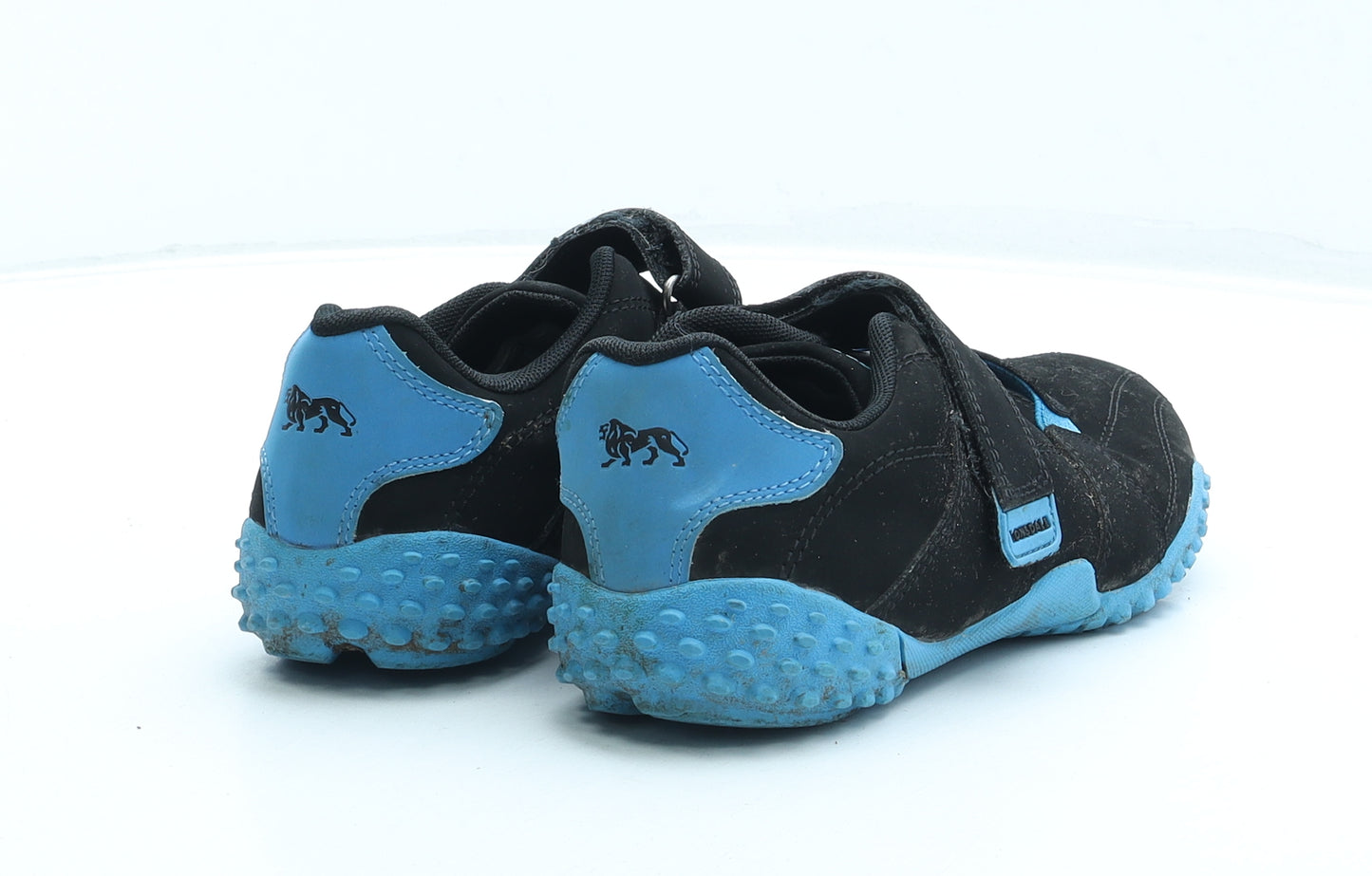 Lonsdale Boys Black Synthetic Trainer UK 3