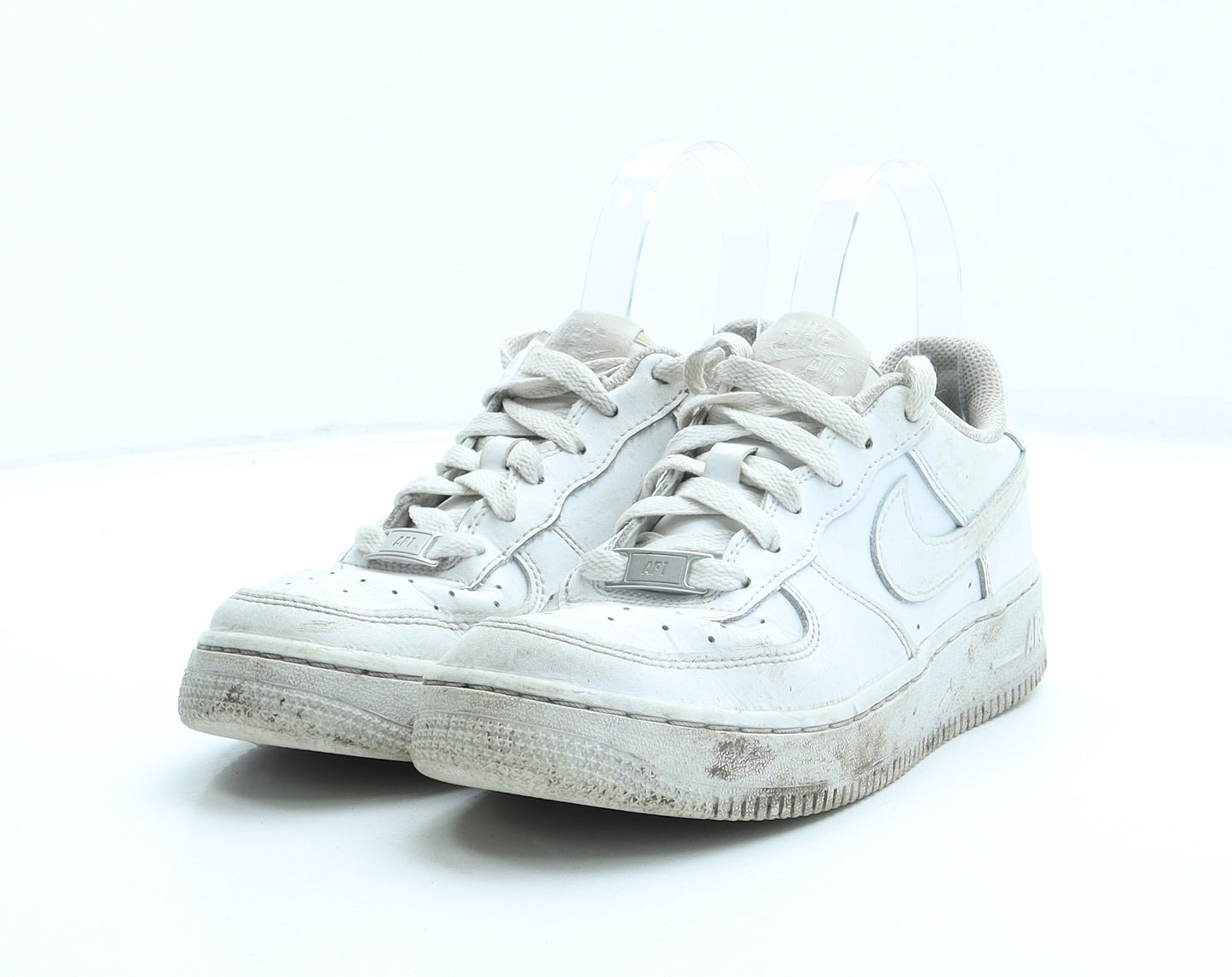 Nike Womens White Synthetic Trainer UK 4