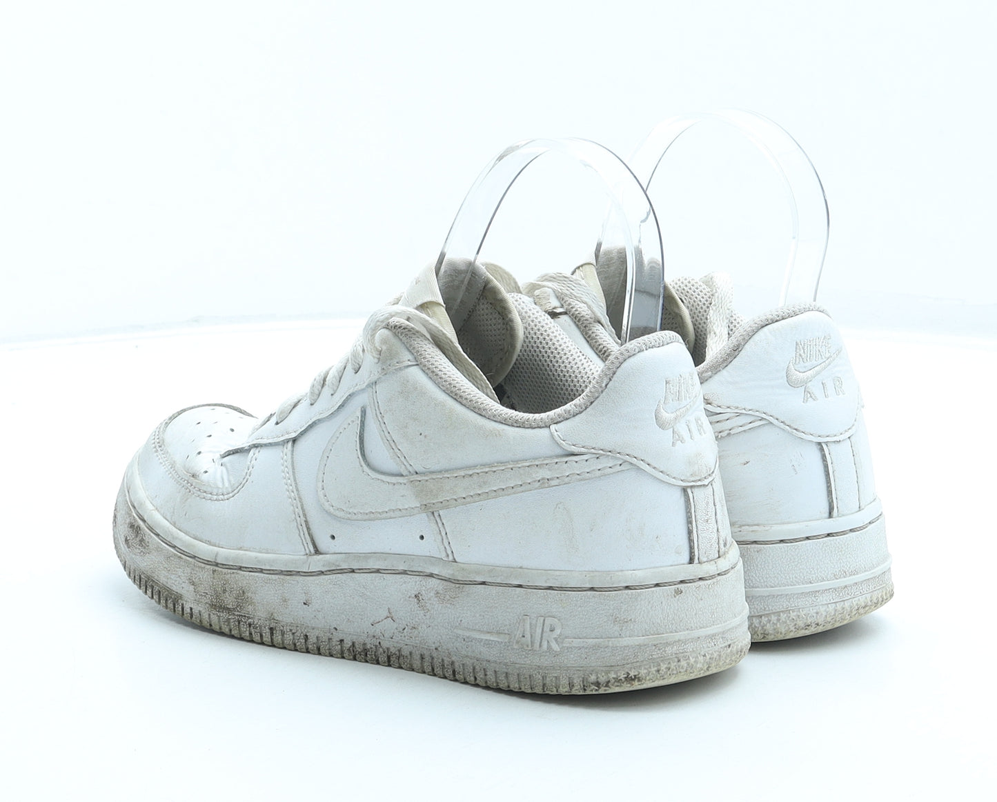 Nike Womens White Synthetic Trainer UK 4