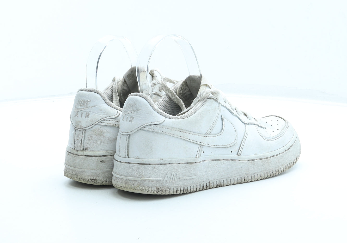 Nike Womens White Synthetic Trainer UK 4