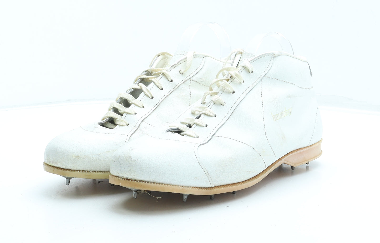 Welkin Mens White Leather Trainer UK 10