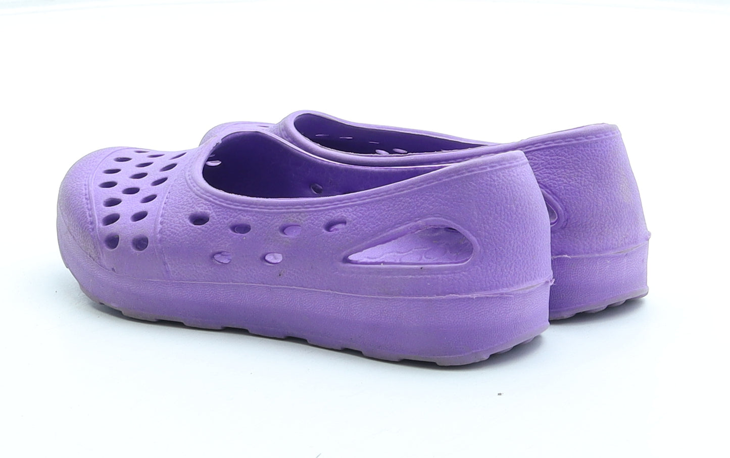 Nasim Girls Purple Rubber Ballet Flat UK 11.5 29