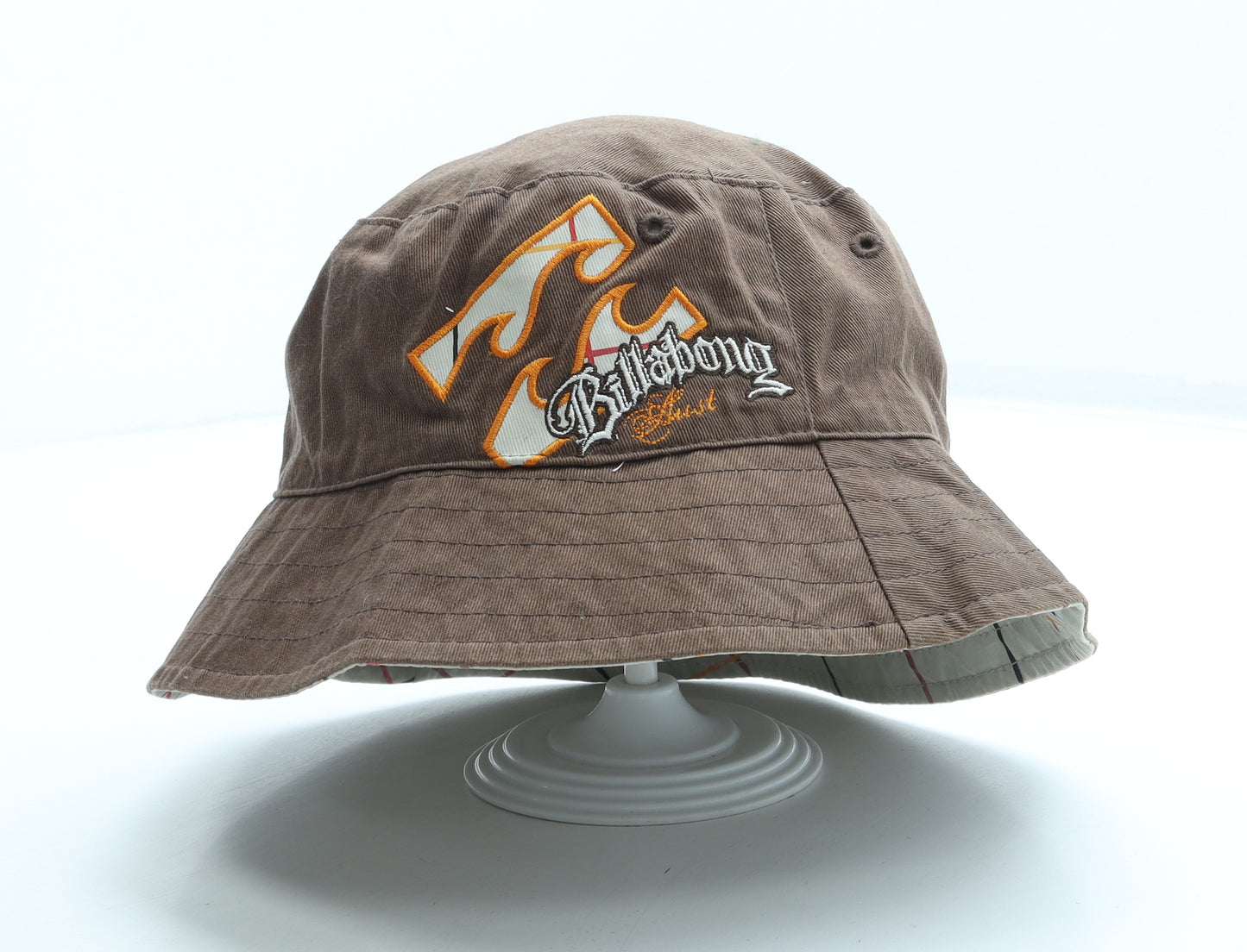 Billabong Mens Brown Cotton Bucket Hat Size S