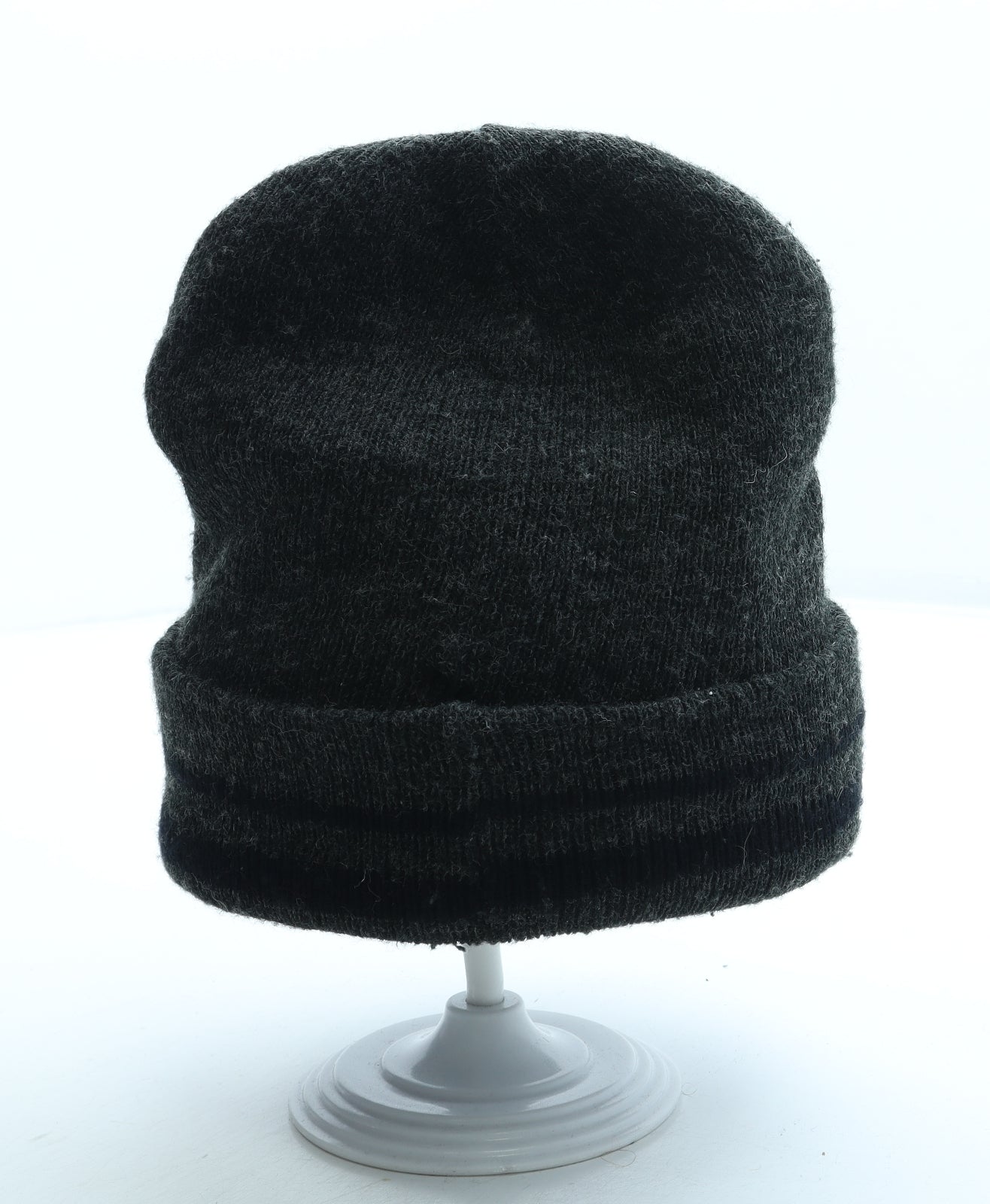 Cedar Wood State Mens Grey Acrylic Beanie One Size - Thinsulate