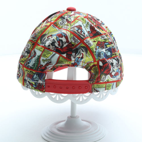 TU Boys Multicoloured Geometric Polyester Baseball Cap Size S - Marvel Spider-Man
