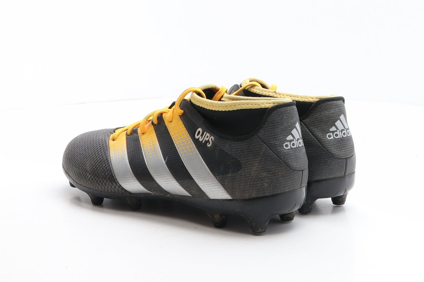 adidas Boys Black Synthetic Trainer UK 6 39.5