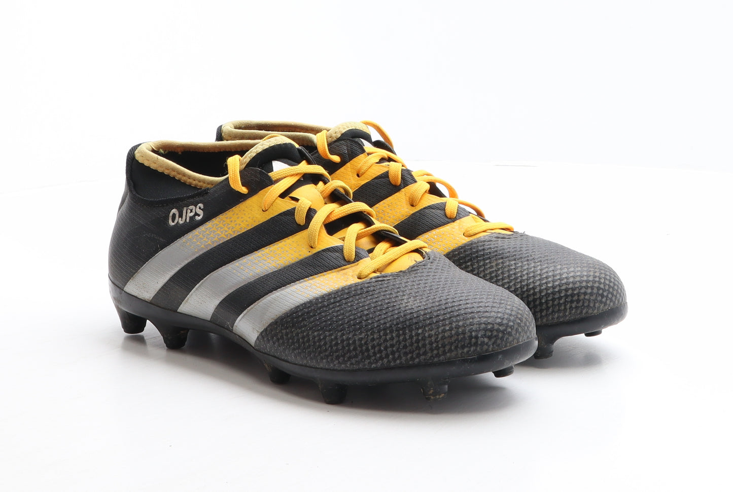 adidas Boys Black Synthetic Trainer UK 6 39.5