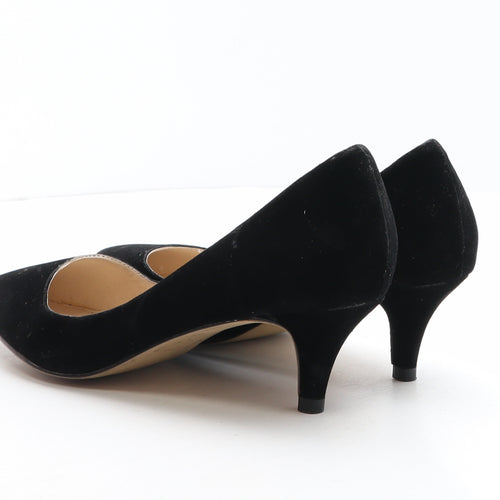 Loslandifen Womens Black Polyester Court Heel UK 6 39