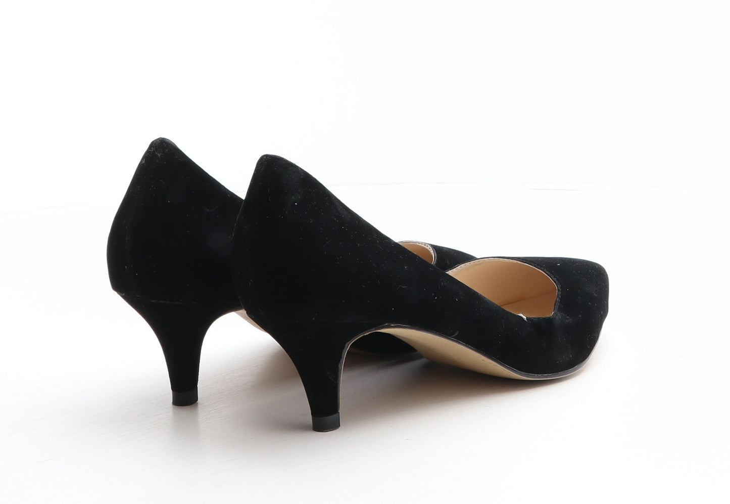 Loslandifen Womens Black Polyester Court Heel UK 6 39