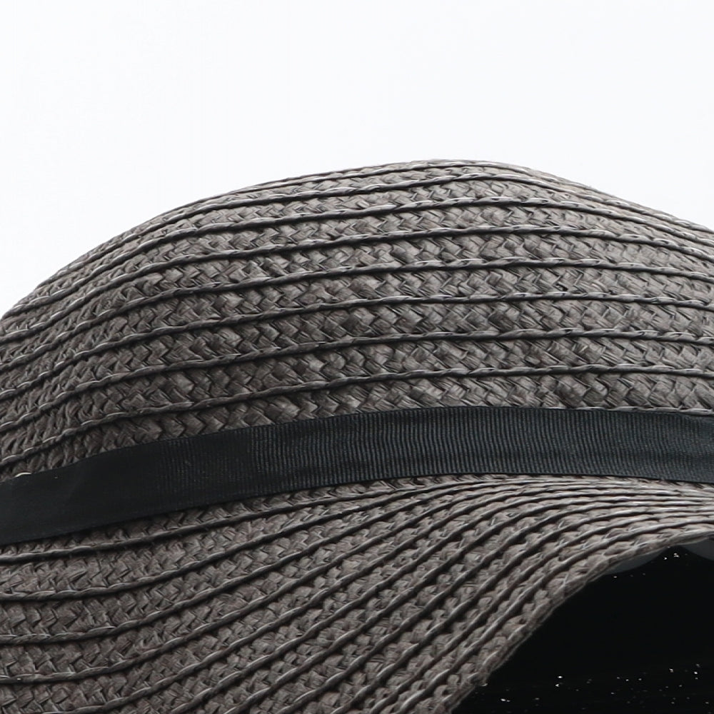 Avenue Womens Brown Paper Sun Hat One Size