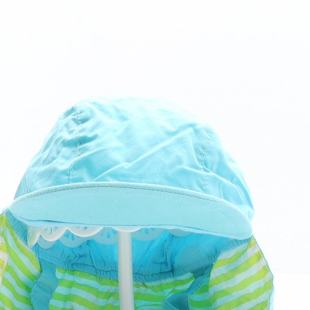 F&F Boys Blue 100% Cotton Baseball Cap One Size