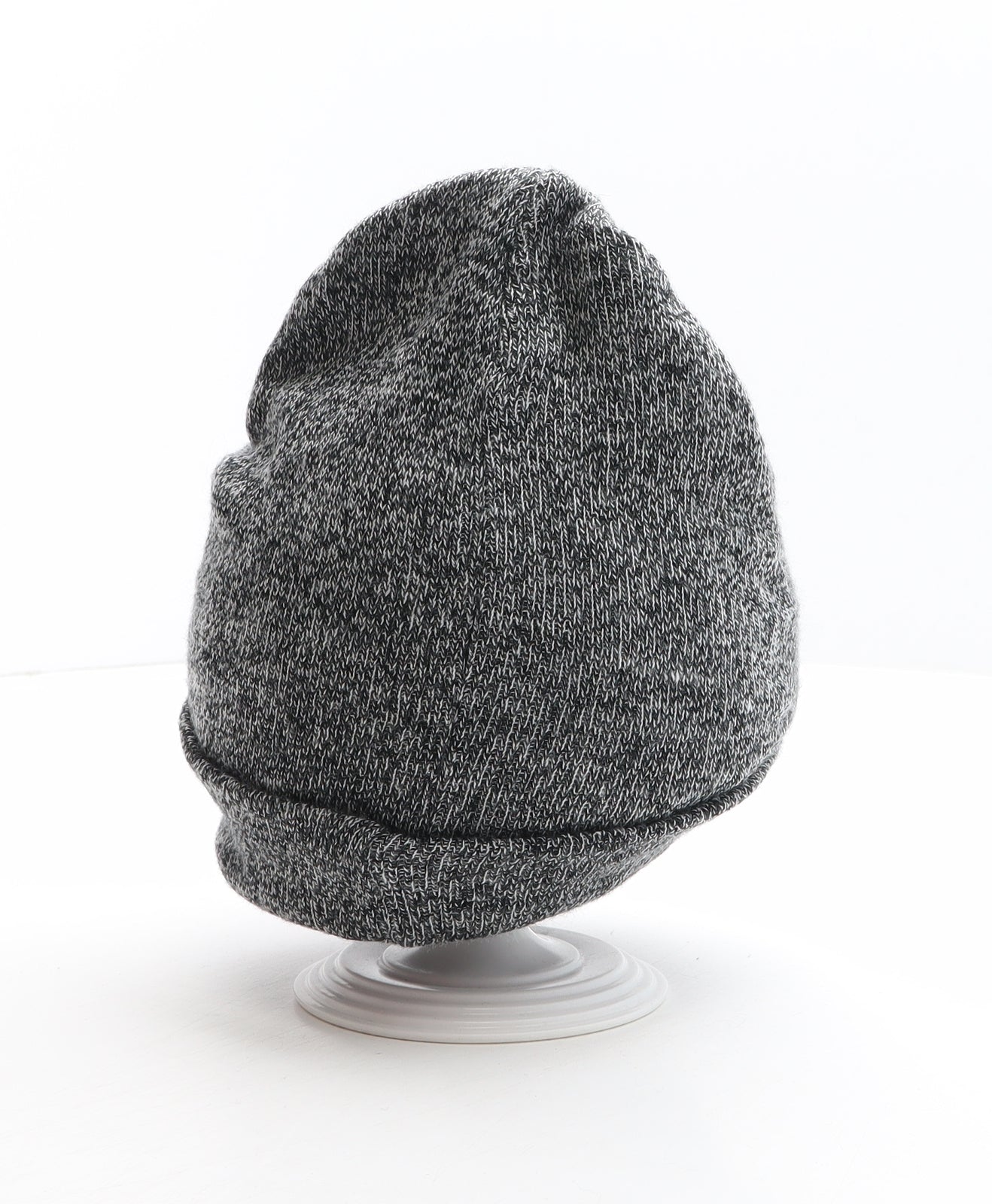 Preworn Womens Grey Acrylic Beanie One Size - San Francisco