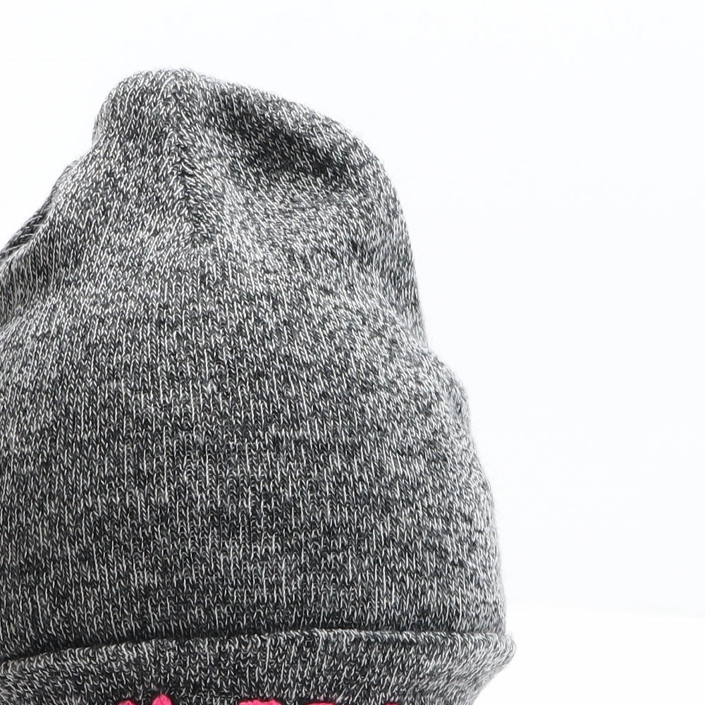 Preworn Womens Grey Acrylic Beanie One Size - San Francisco