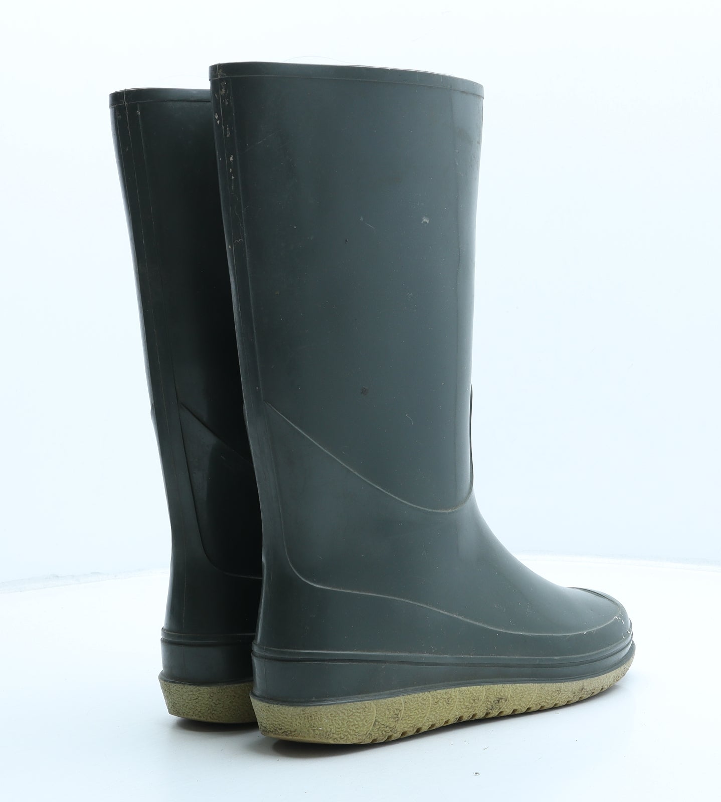 Preworn Mens Green Synthetic Wellies Boot UK 6 39