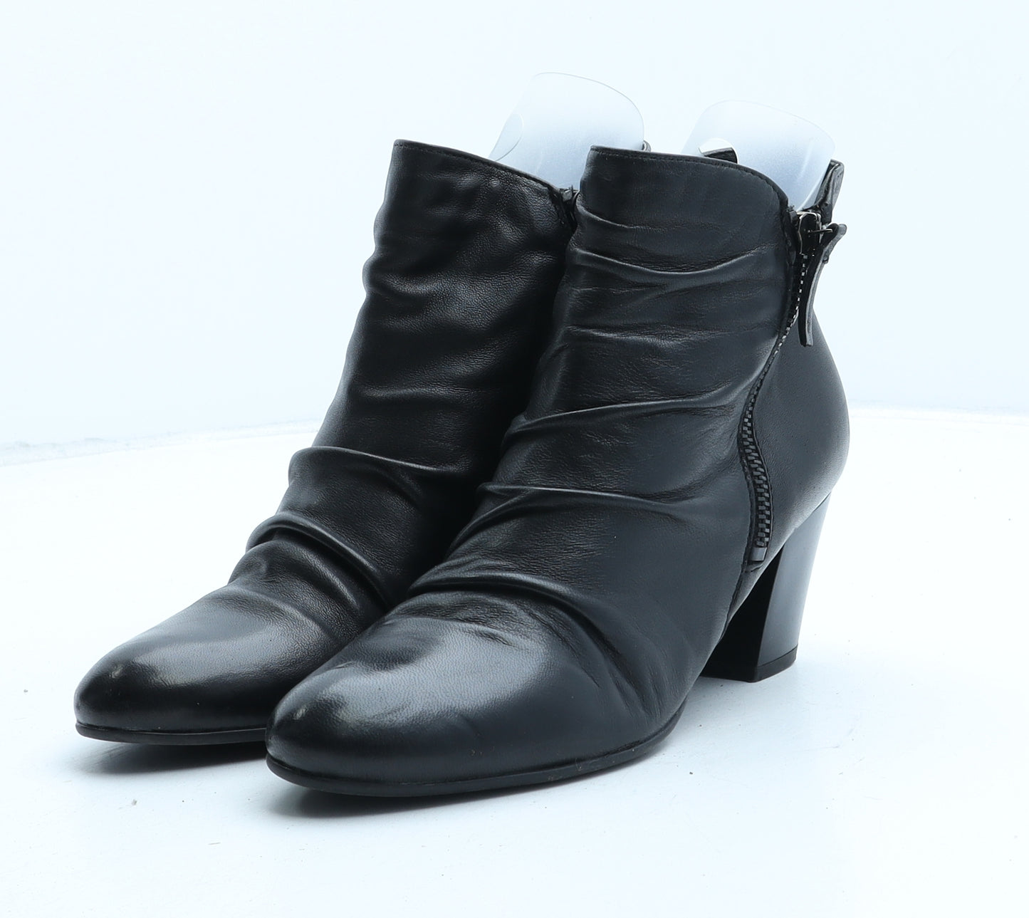 Linea Womens Black Synthetic Bootie Boot UK 3 36