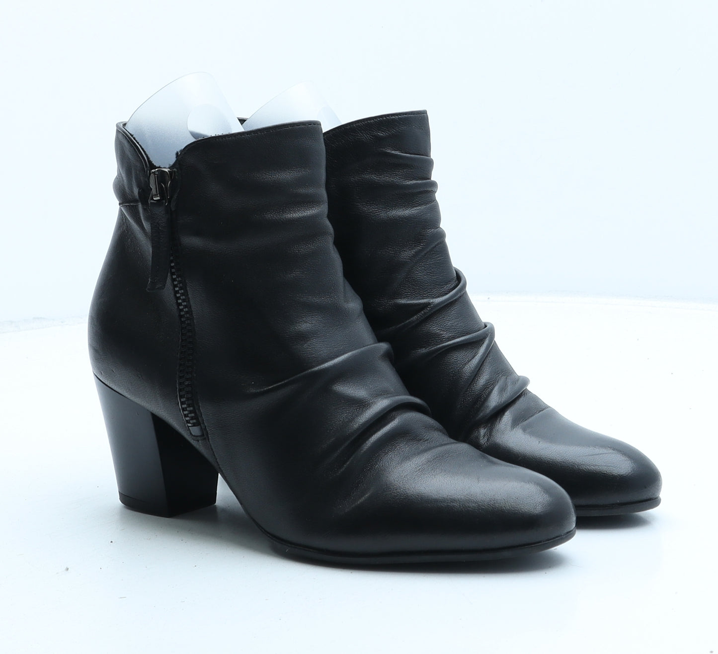 Linea Womens Black Synthetic Bootie Boot UK 3 36