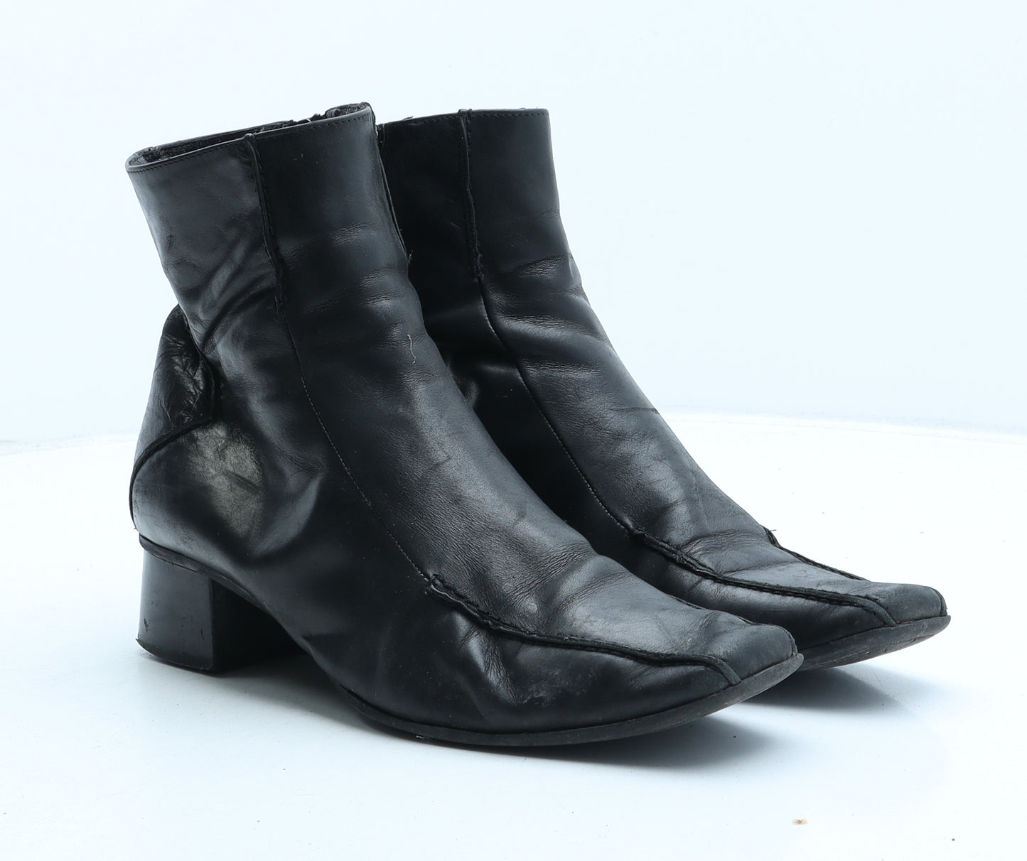 Jones Footwear Womens Black Synthetic Bootie Boot UK 6 39
