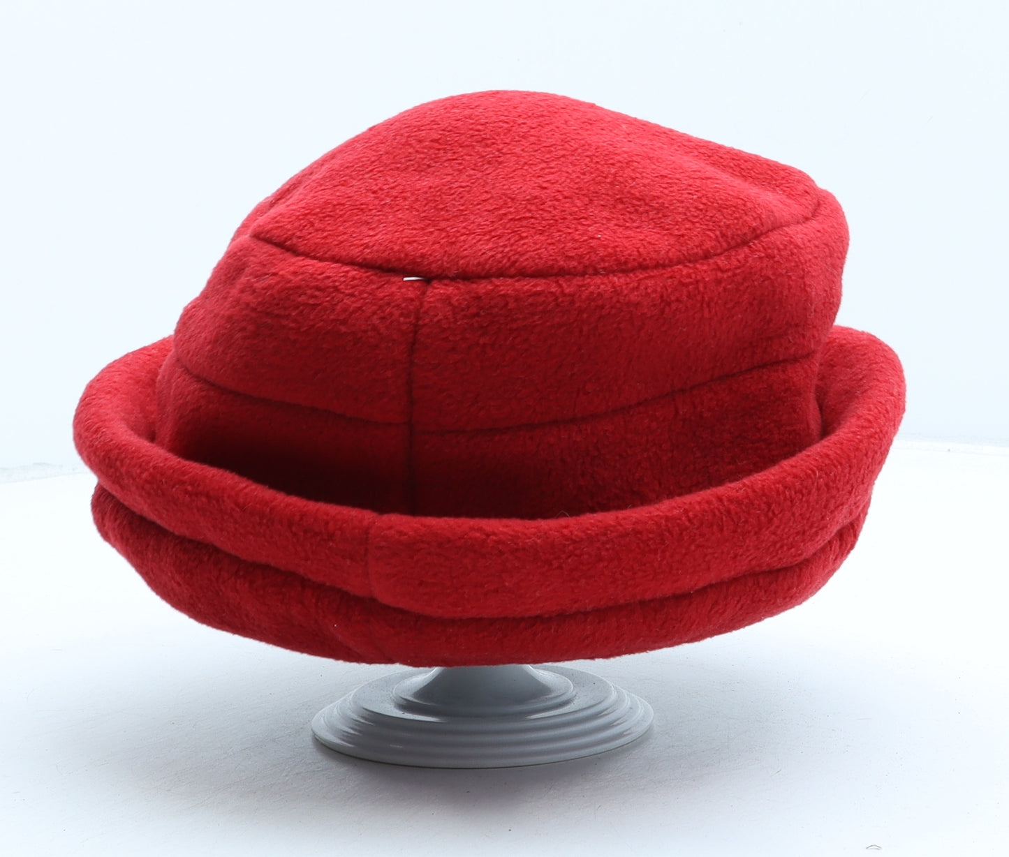 Enrico Pescatore Womens Red Polyester Cloche One Size