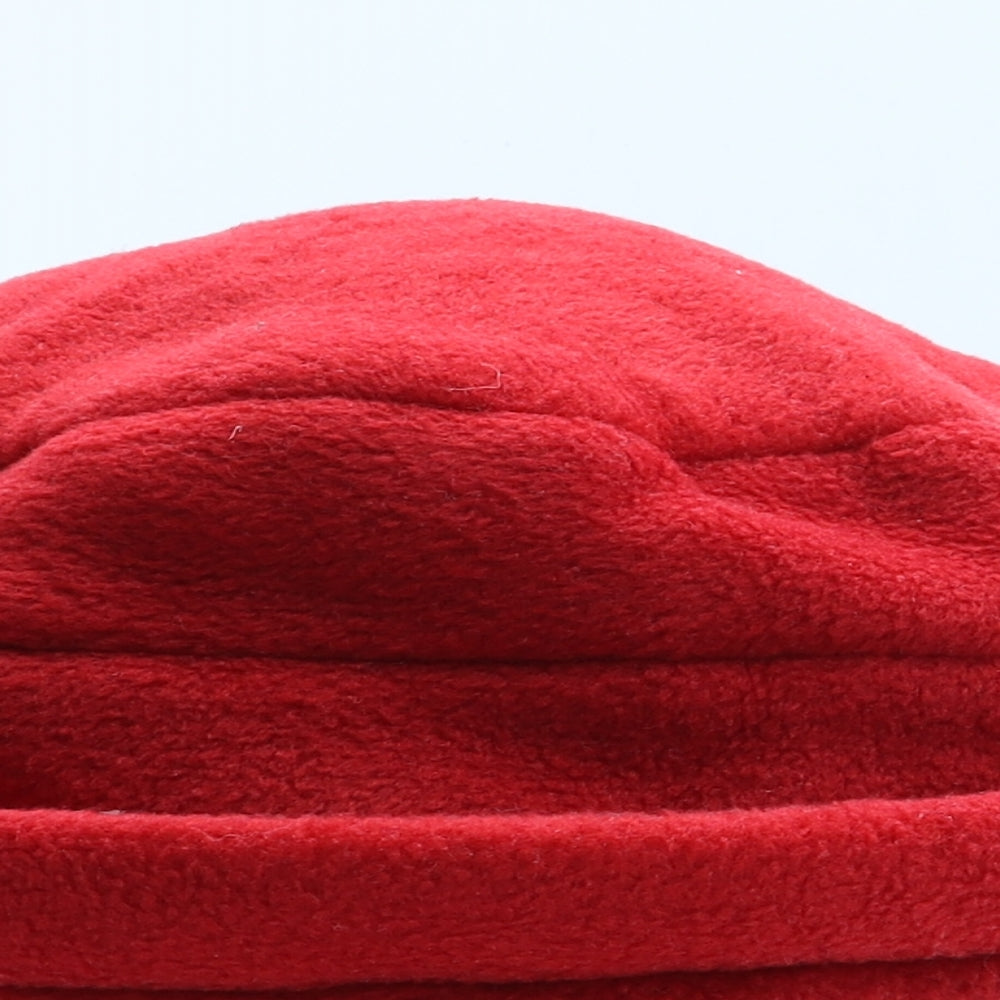 Enrico Pescatore Womens Red Polyester Cloche One Size