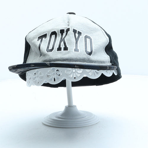F&F Boys Black Camouflage Polyester Snapback One Size - Tokyo