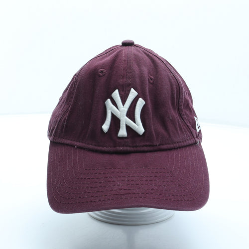 New Era Mens Purple Cotton Baseball Cap One Size - New York