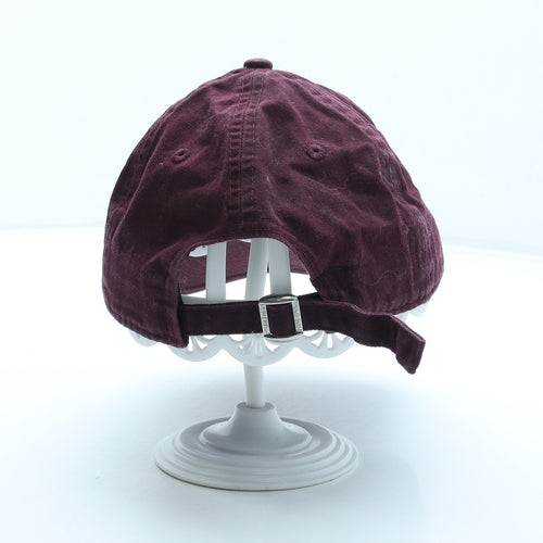 New Era Mens Purple Cotton Baseball Cap One Size - New York