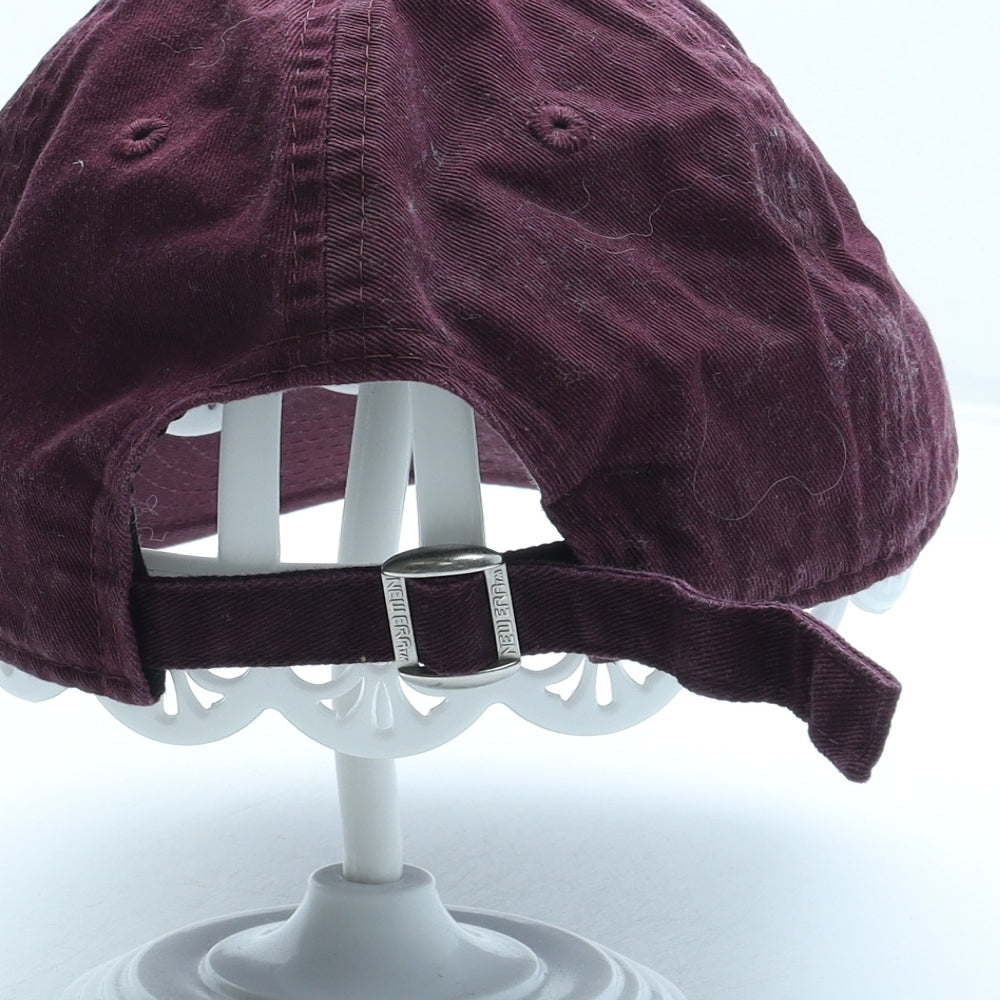New Era Mens Purple Cotton Baseball Cap One Size - New York