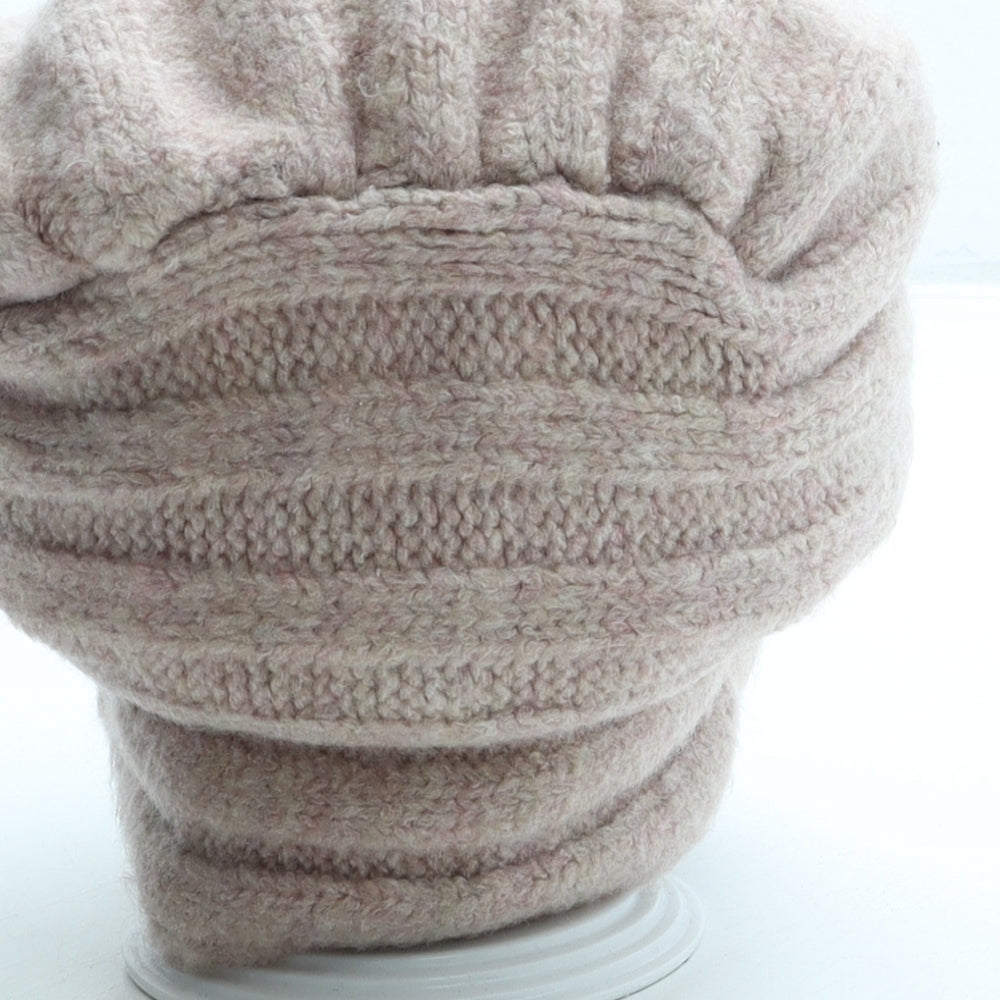 Primark Womens Pink Acrylic Beanie One Size