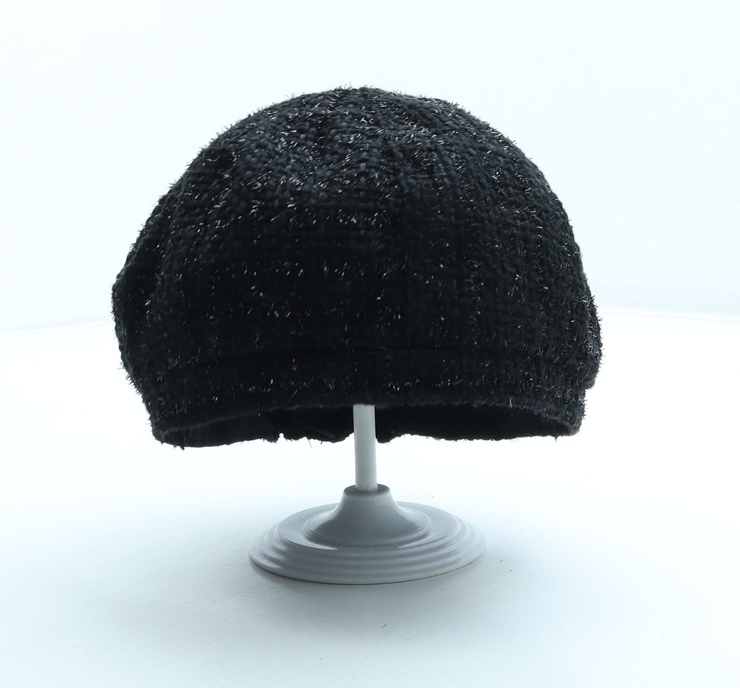 Jasper Conran Womens Black Acrylic Beret One Size