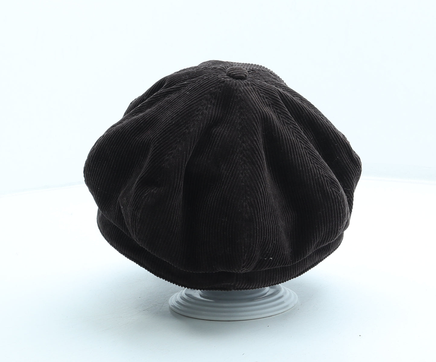 Preworn Womens Brown Cotton Peaked Cap Size L