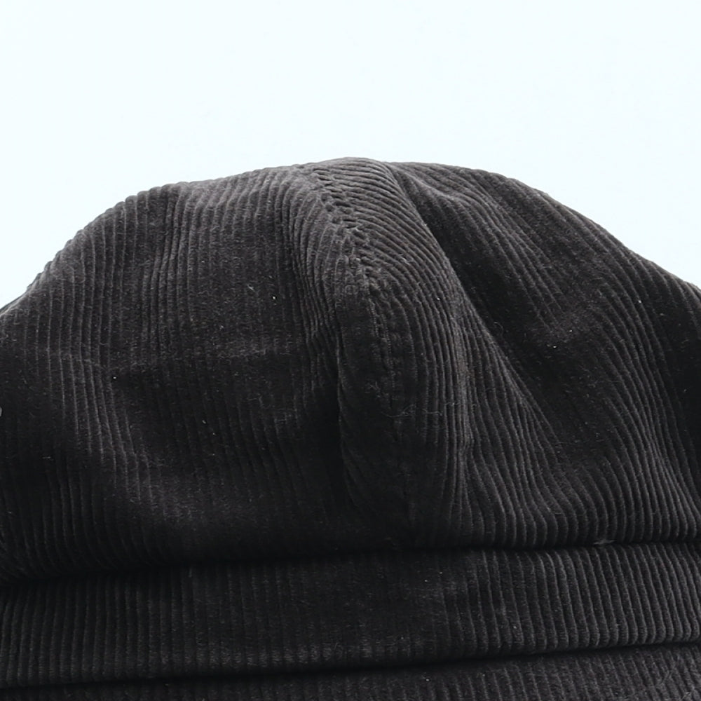 Preworn Womens Brown Cotton Peaked Cap Size L
