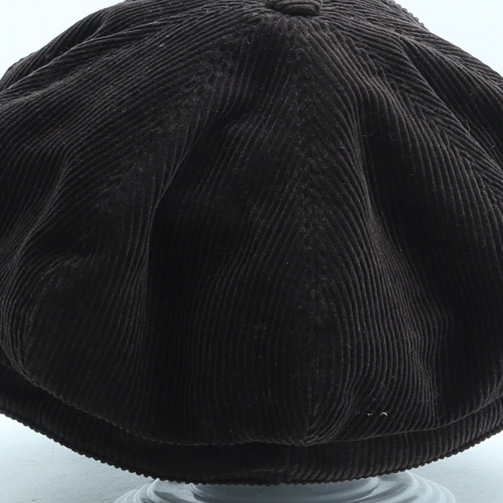 Preworn Womens Brown Cotton Peaked Cap Size L
