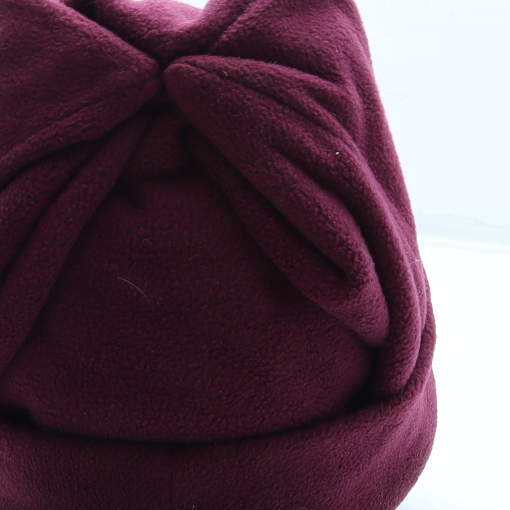 Thinsulate Womens Purple Polyester Beanie One Size