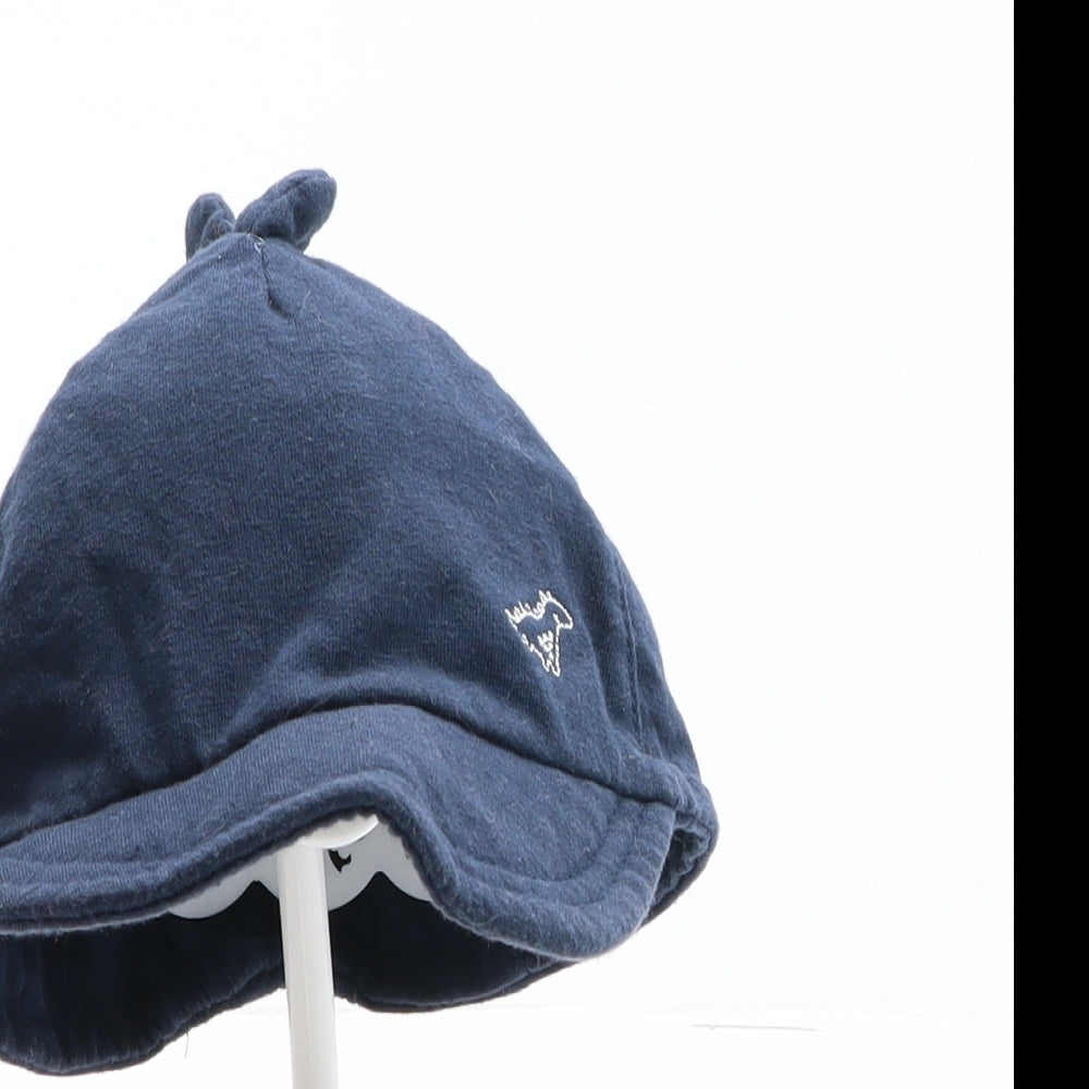 George Boys Blue 100% Cotton Baseball Cap One Size - Dinosaur design