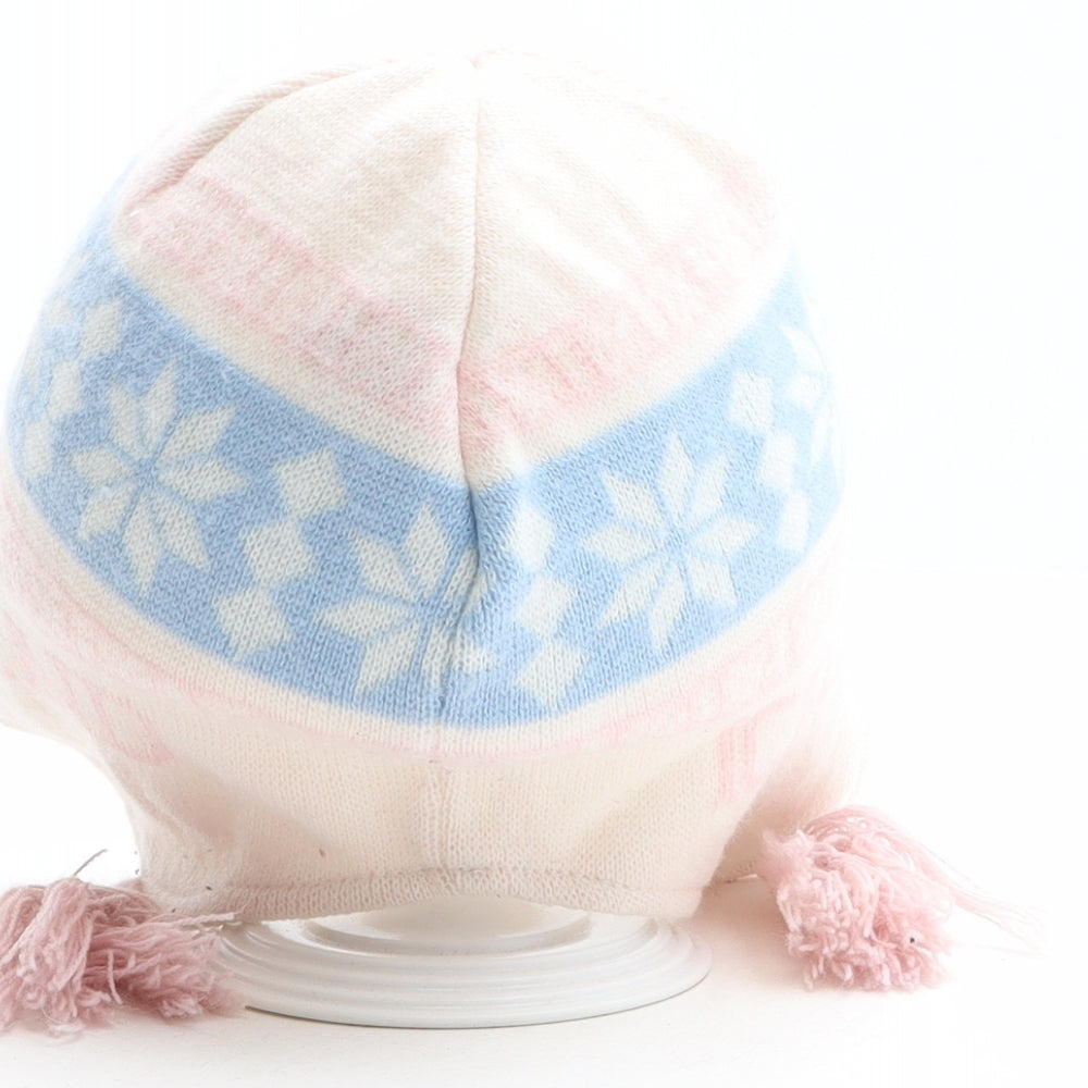 Drifa eft Womens Multicoloured Fair Isle Acrylic Bonnet One Size - Iceland, Island