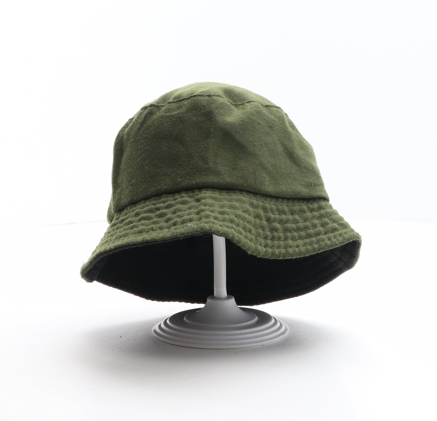 Preworn Boys Green 100% Cotton Bucket Hat One Size