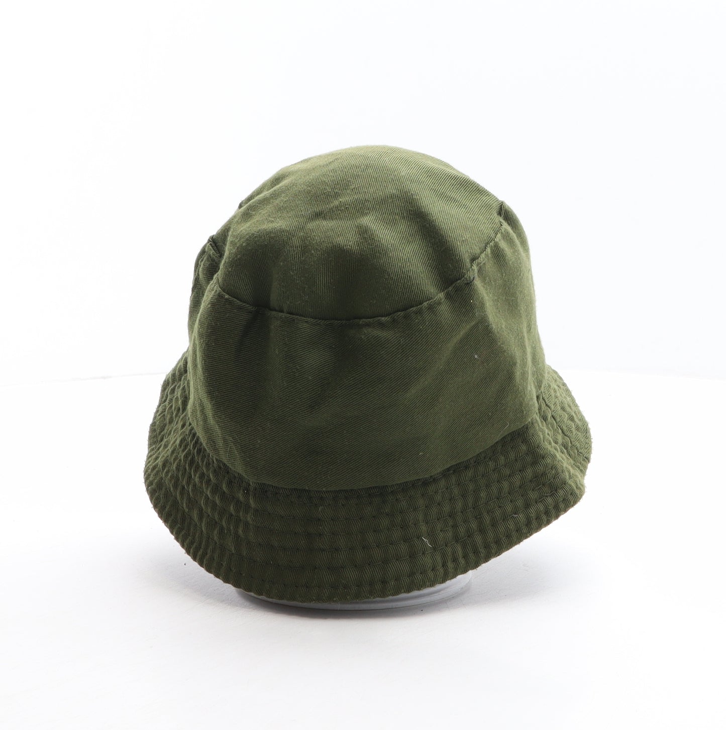 Preworn Boys Green 100% Cotton Bucket Hat One Size