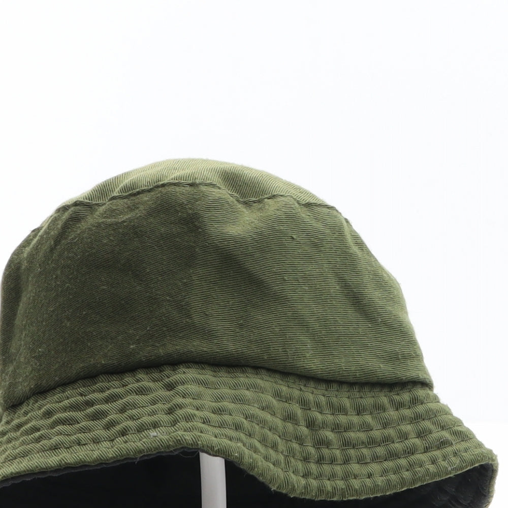 Preworn Boys Green 100% Cotton Bucket Hat One Size