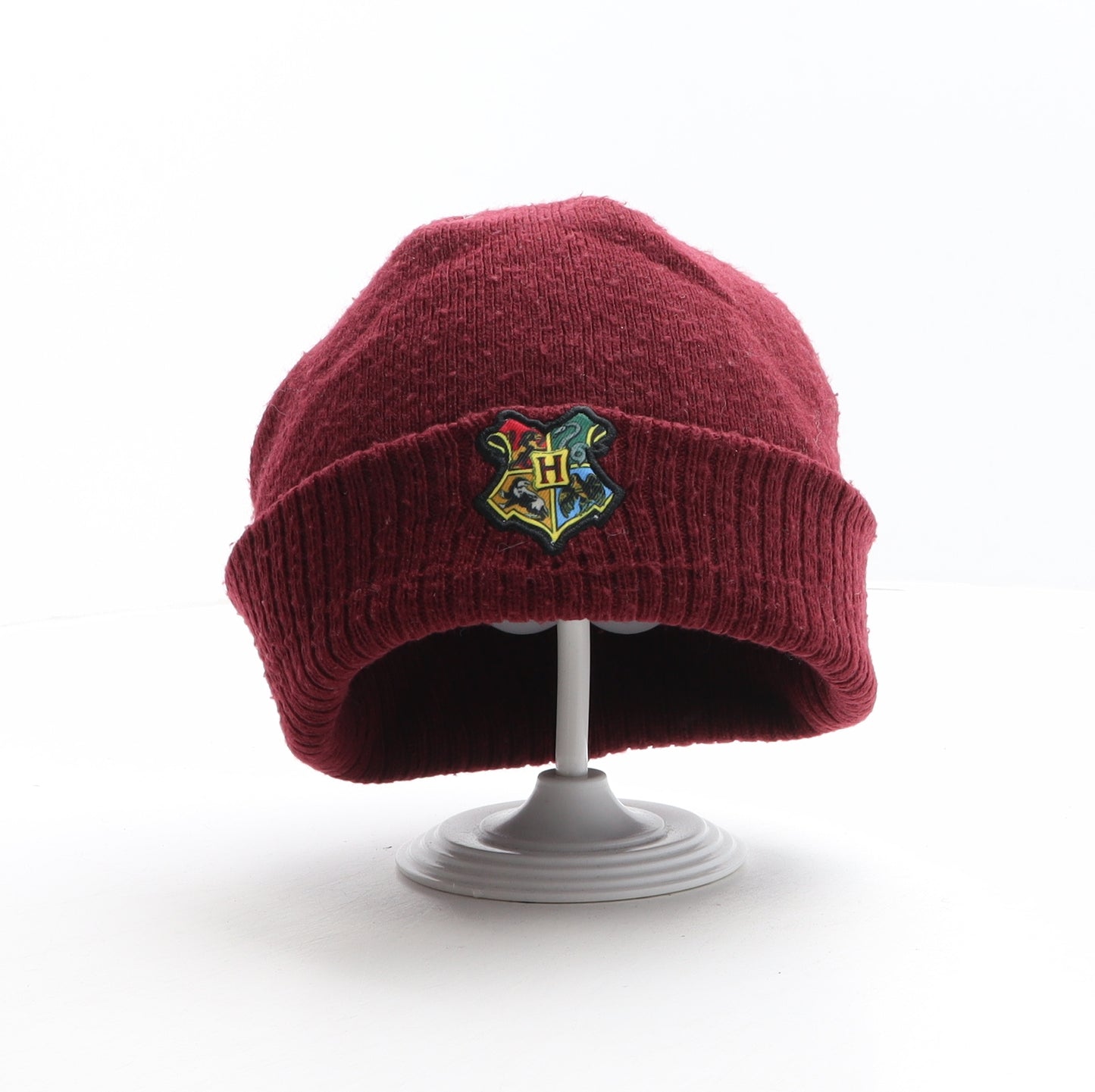 George Boys Red Acrylic Beanie One Size - Harry Potter Hogwarts