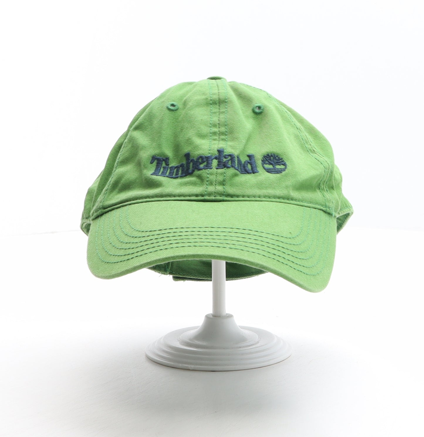 Timberland Mens Green Cotton Baseball Cap One Size