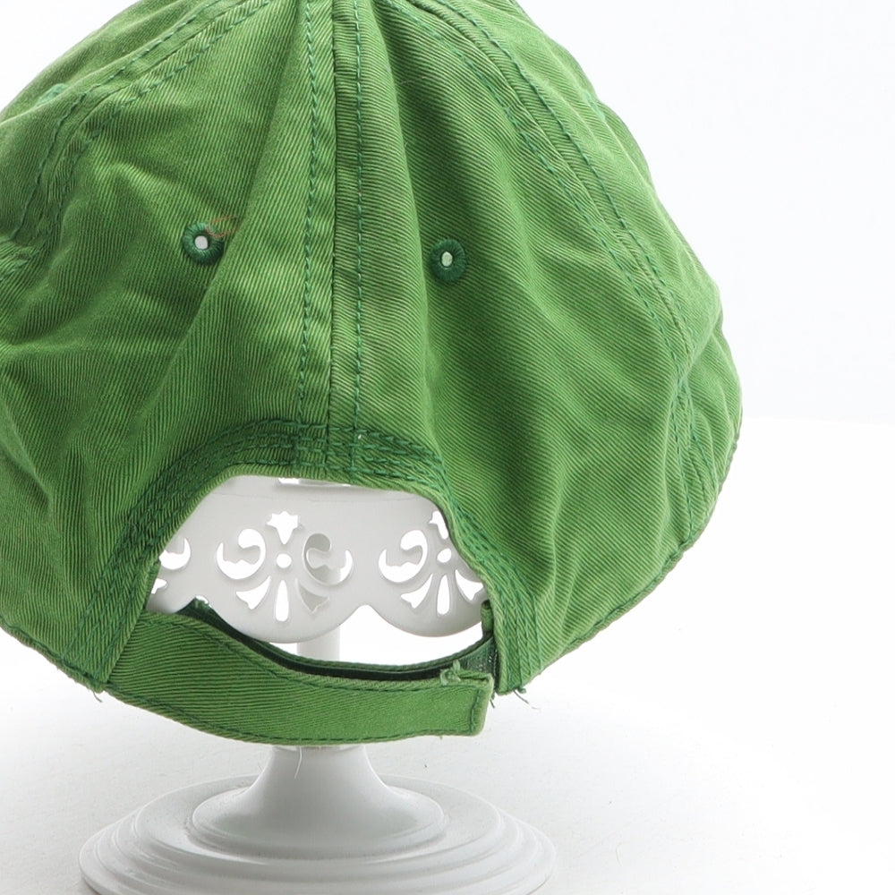 Timberland Mens Green Cotton Baseball Cap One Size