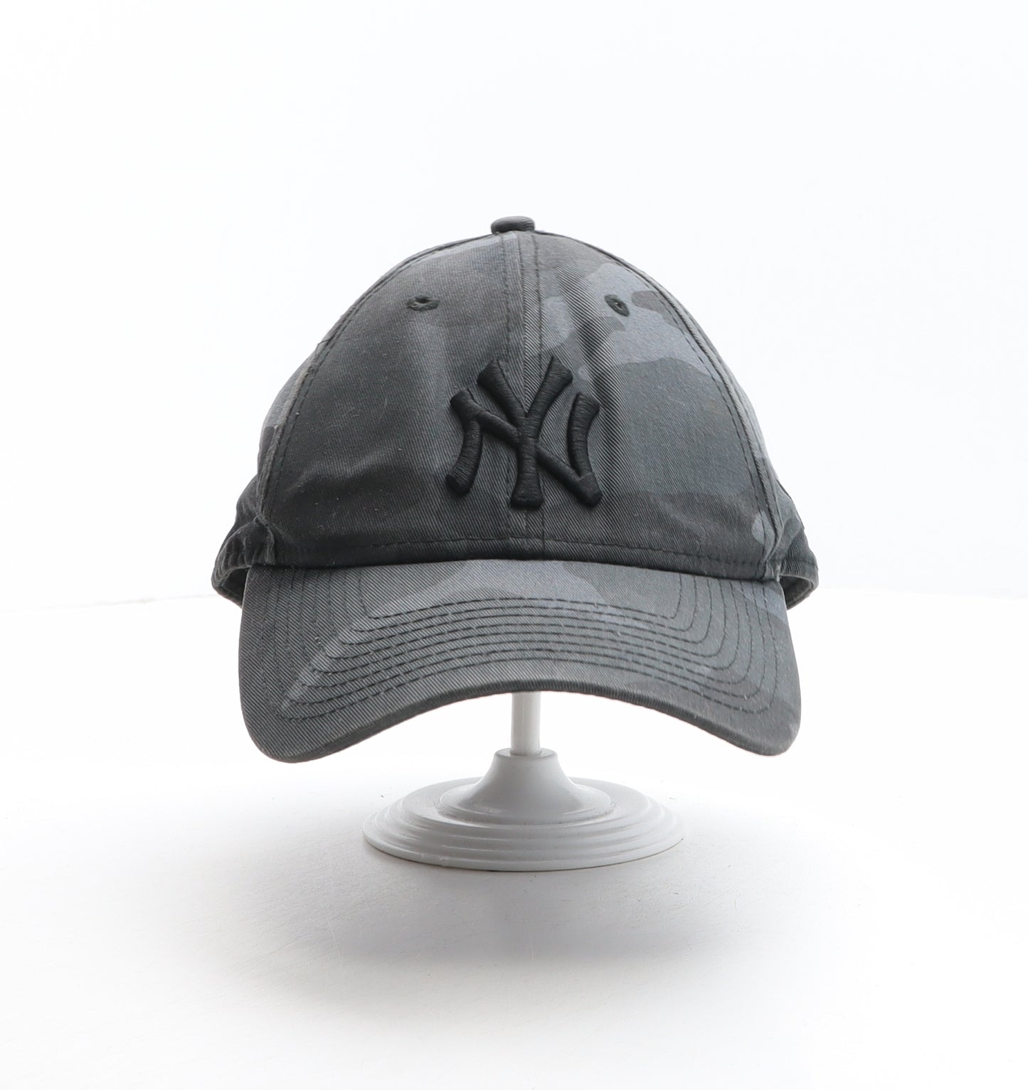New Era Mens Grey Camouflage Cotton Baseball Cap One Size
