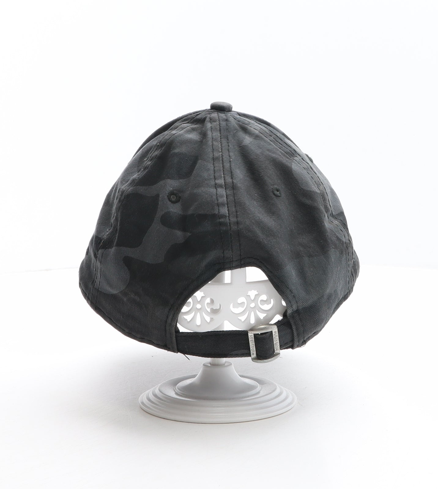 New Era Mens Grey Camouflage Cotton Baseball Cap One Size