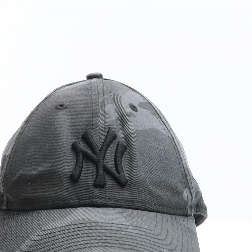 New Era Mens Grey Camouflage Cotton Baseball Cap One Size