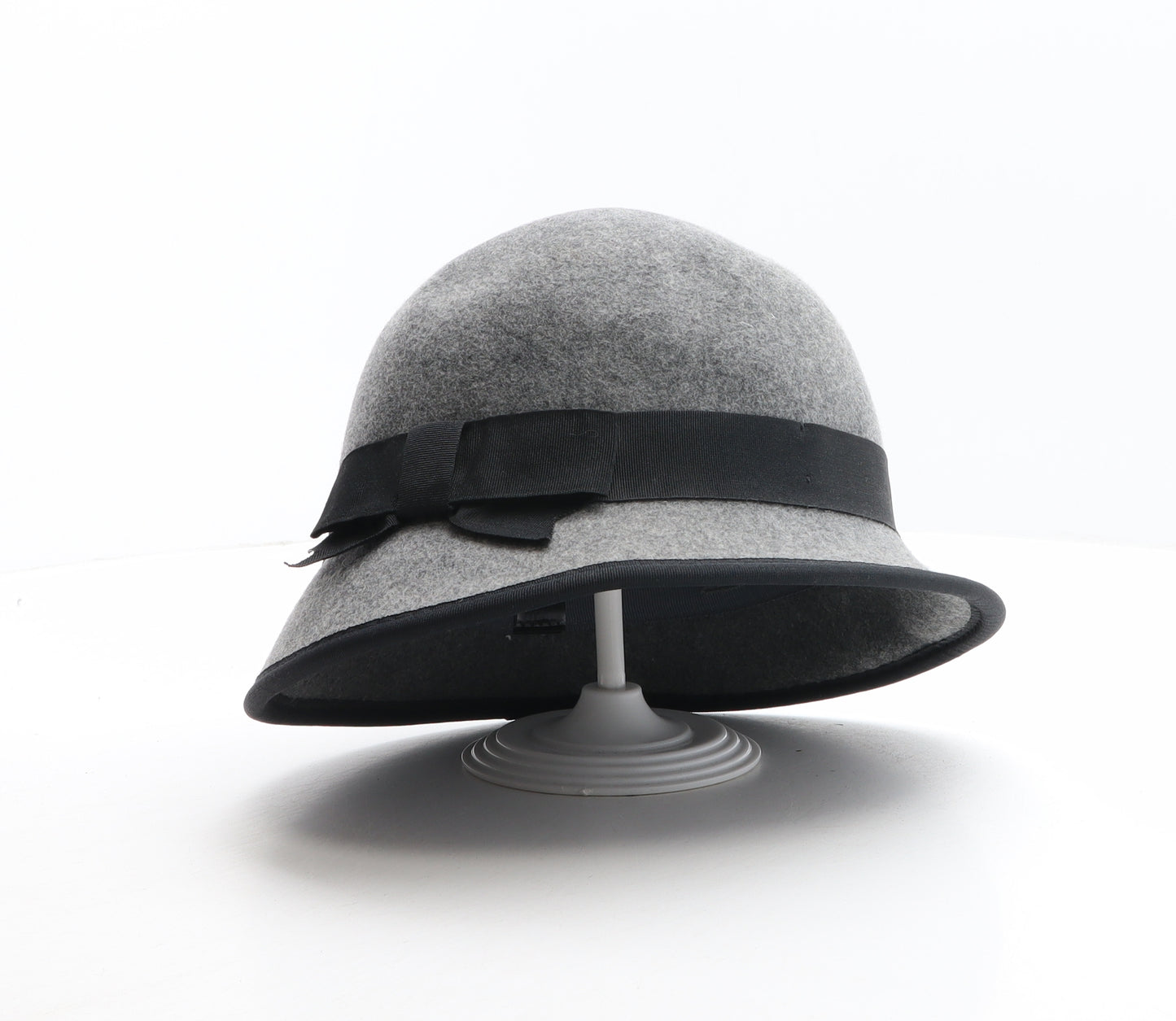 Marks and Spencer Womens Grey 100% Wool Cloche Size S