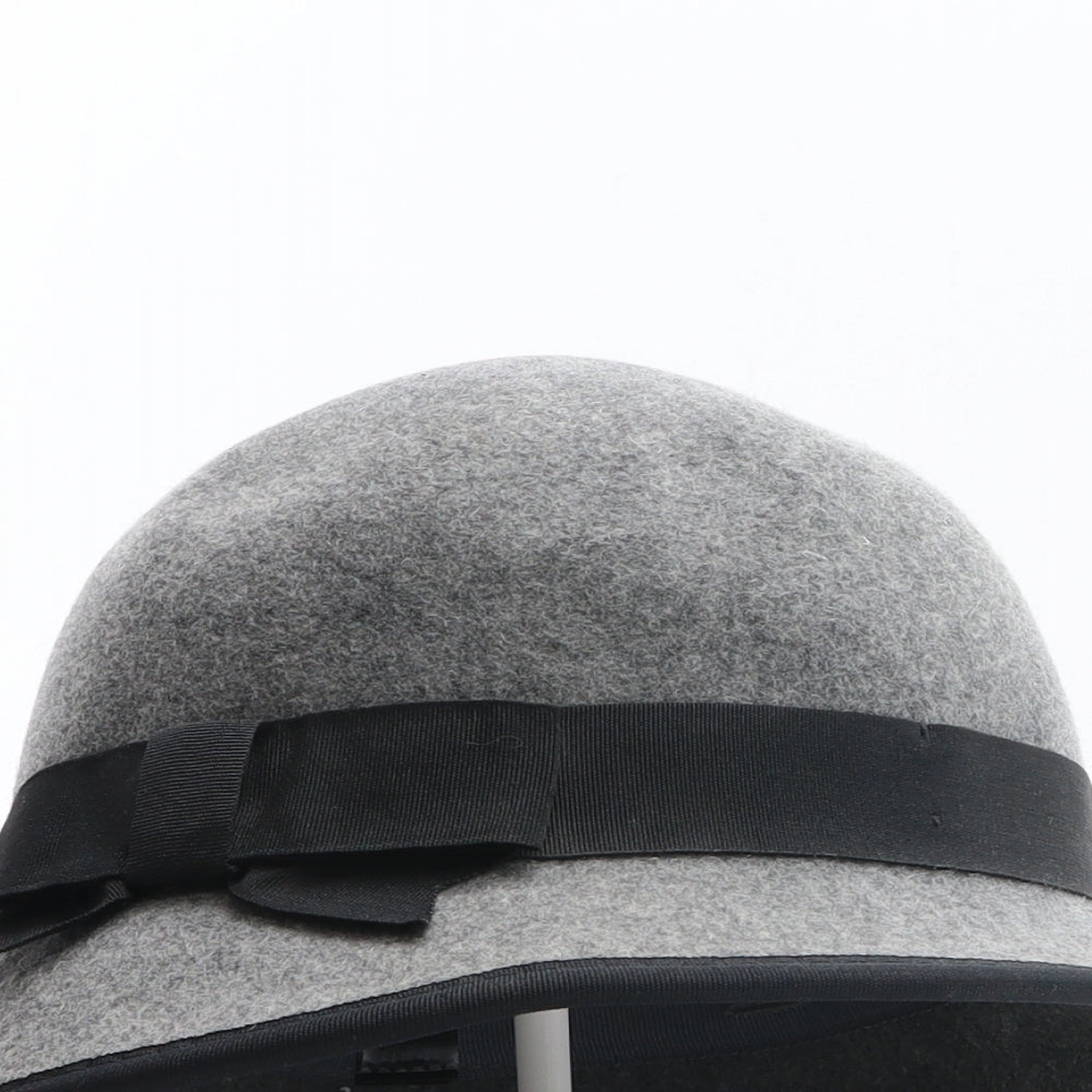 Marks and Spencer Womens Grey 100% Wool Cloche Size S