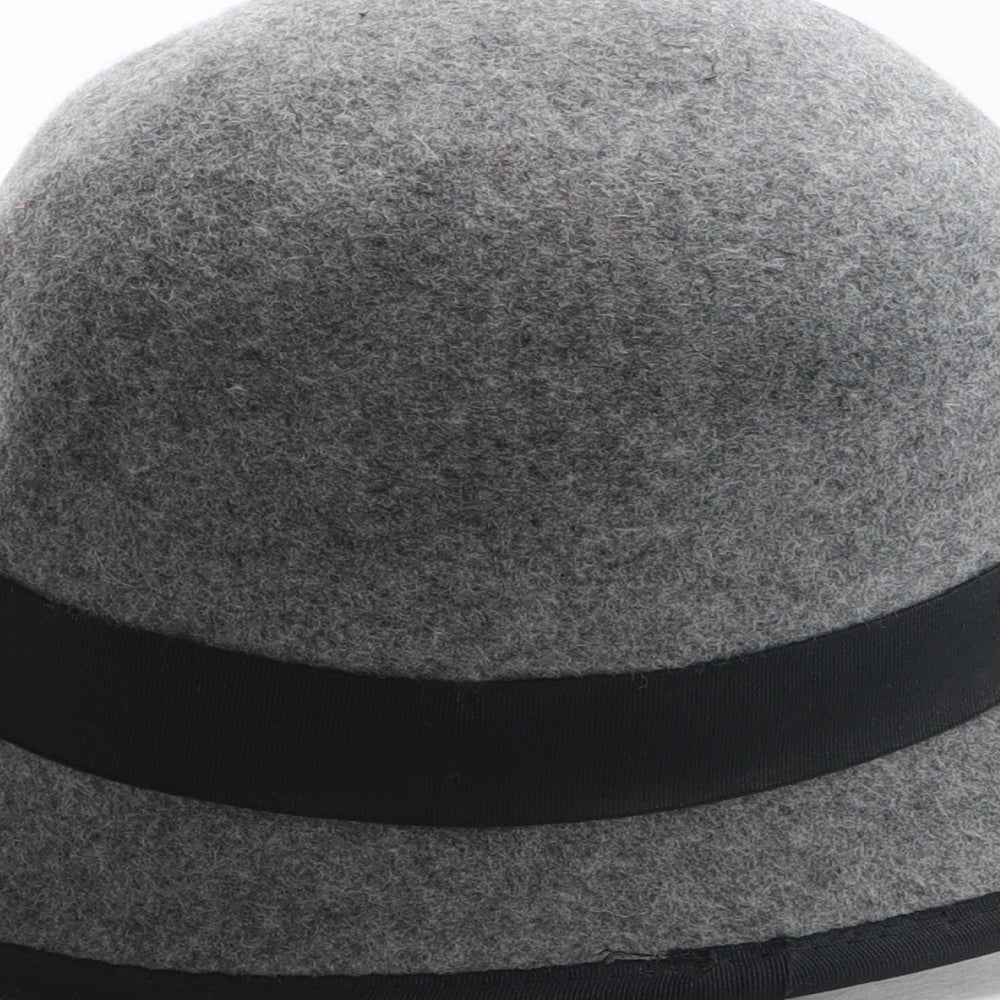 Marks and Spencer Womens Grey 100% Wool Cloche Size S