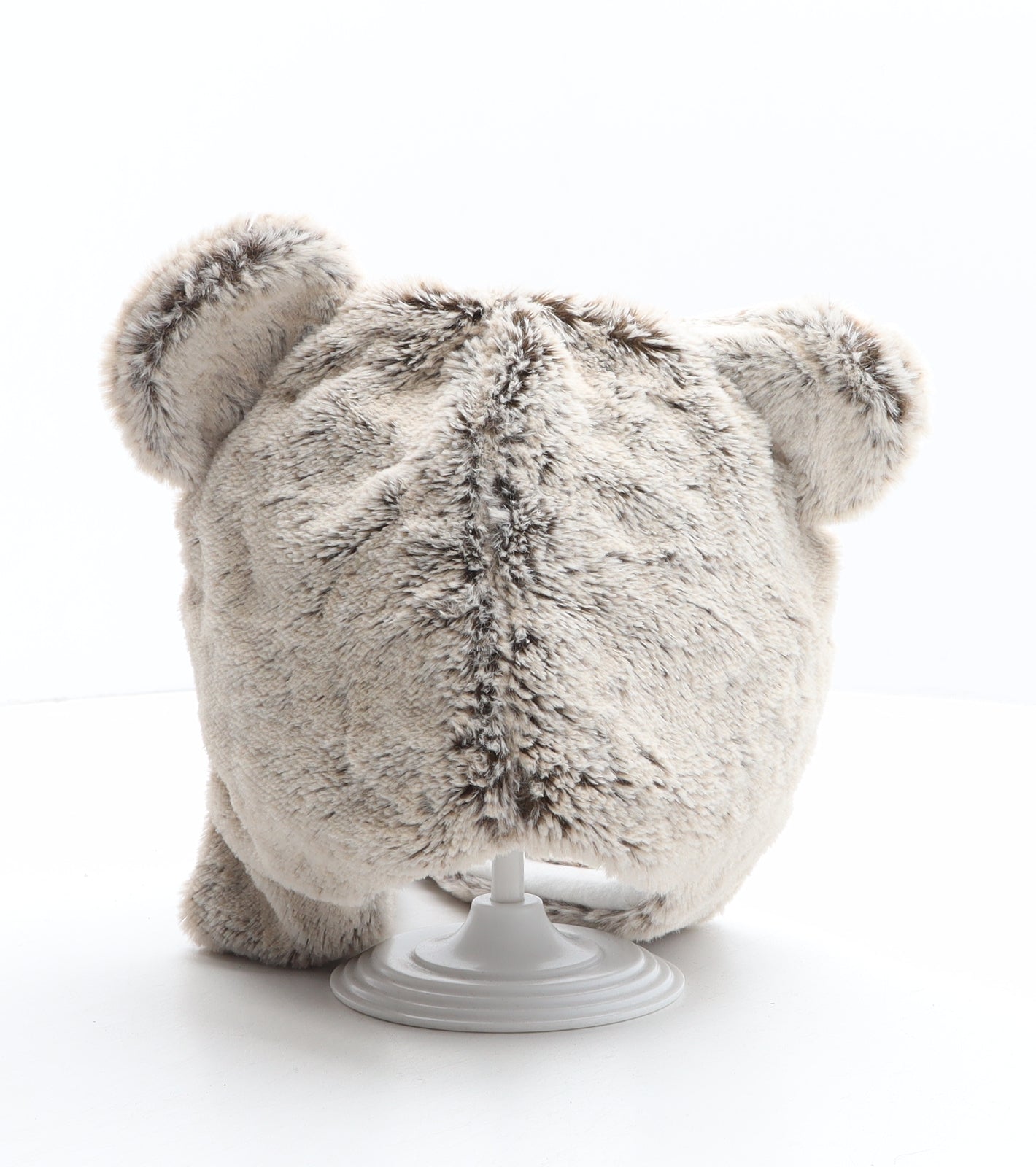 Woodland Boys Brown Polyester Bonnet One Size - Bear
